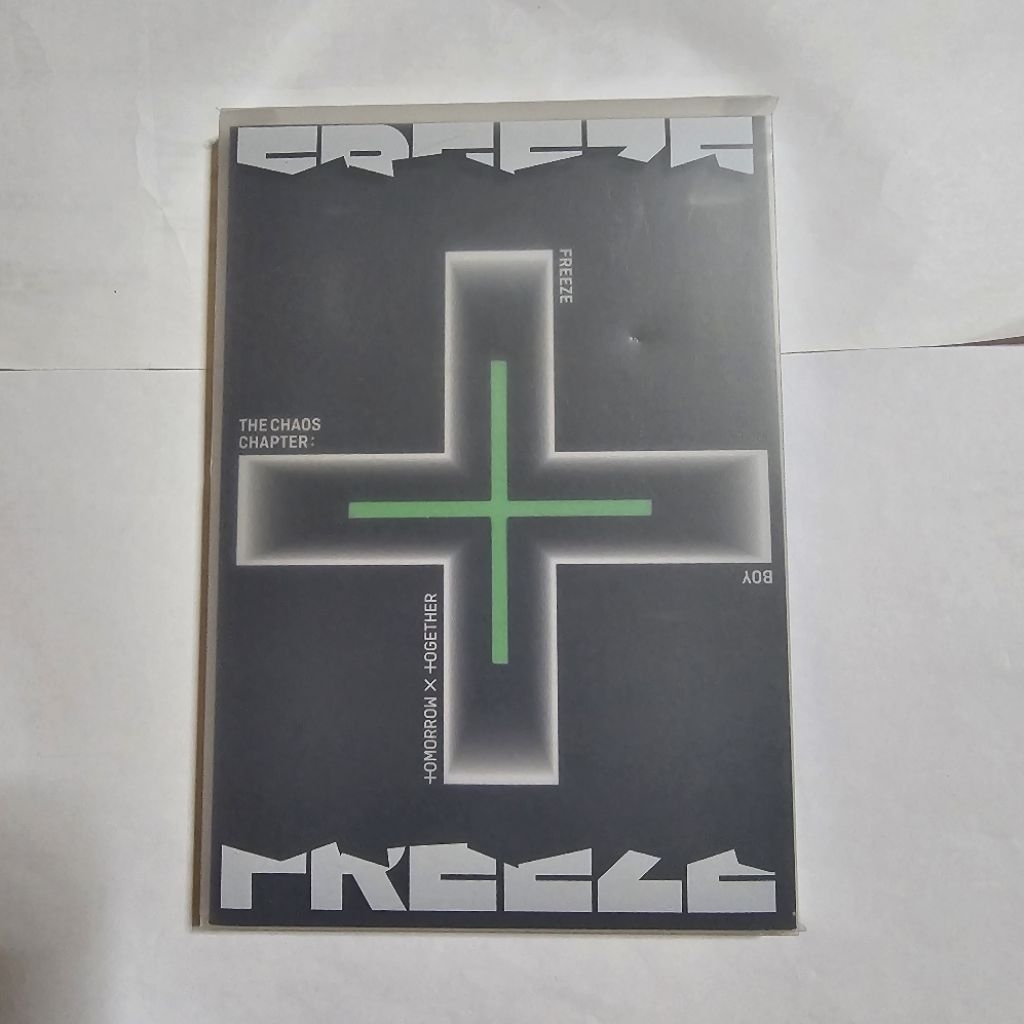 TXT X TOGETHER The Chaos Chapter: Freeze Album (Boy Version) Unwrapped ...