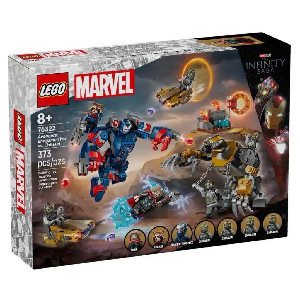 Lego Marvel 76322 Avengers: Endgame Thor vs. Chitauri | Shopee Philippines