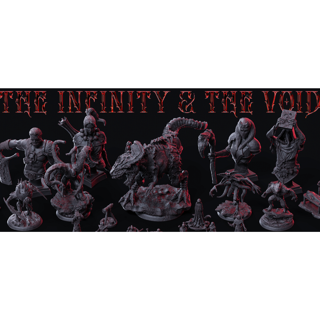 The Infinity & The Void : Collection : Miniature Resin Game Board Model ...