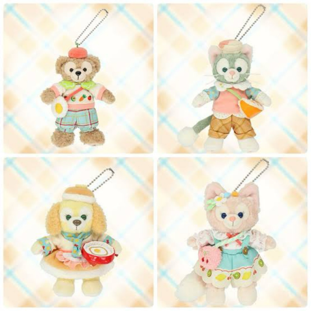 ️ Disney Duffy & Friends Wonderful Kitchen Linabel Keychain | Shopee ...