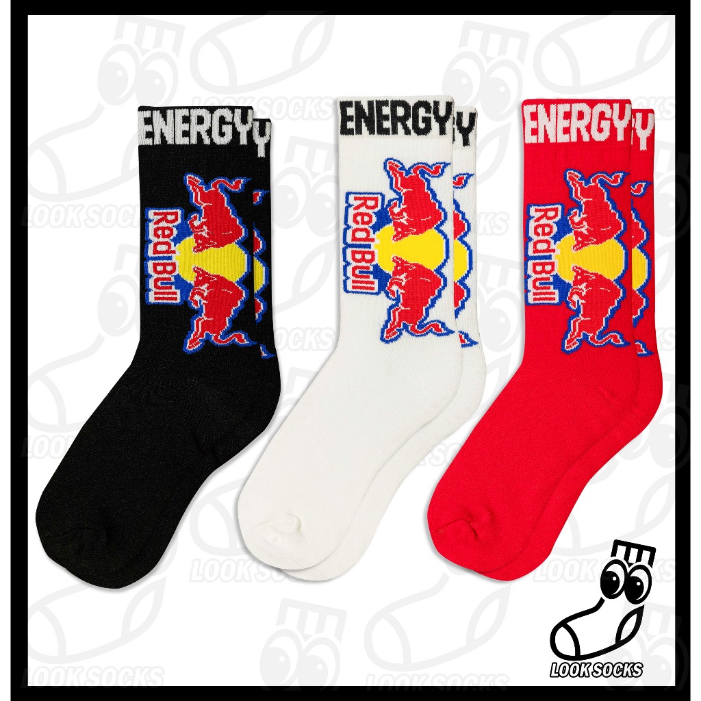 Red_bull_red Bull Socks Free size | Shopee Philippines