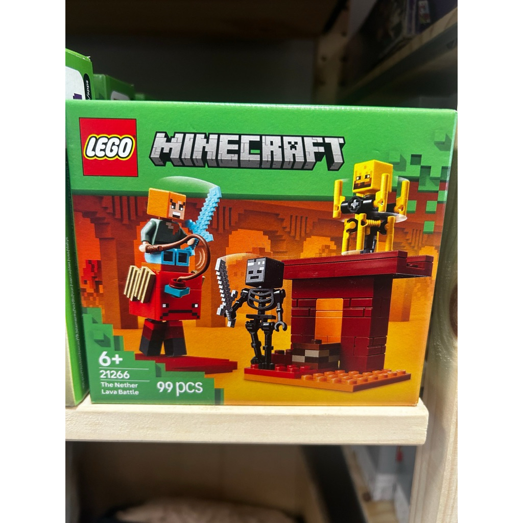 LEGO 21266 The Nether Lava Battle (Minecraft) 1 New Beautiful Box ...