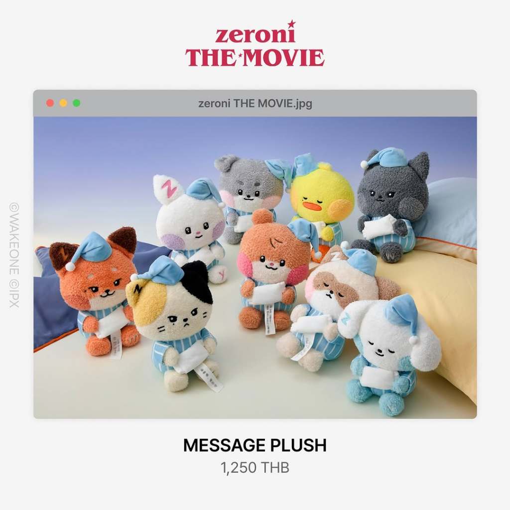 ZEROBASEONE zeroni MESSAGE PLUSH | Shopee Philippines