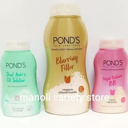 Pond's Oil Control powder Reduce Acne Pink Flesh Color Ponds Blurring ...