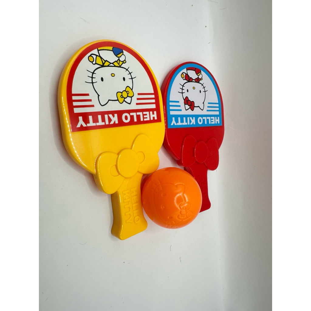 Hello Kitty X McDonalds Plastic Table Tennis Racket | Shopee Philippines