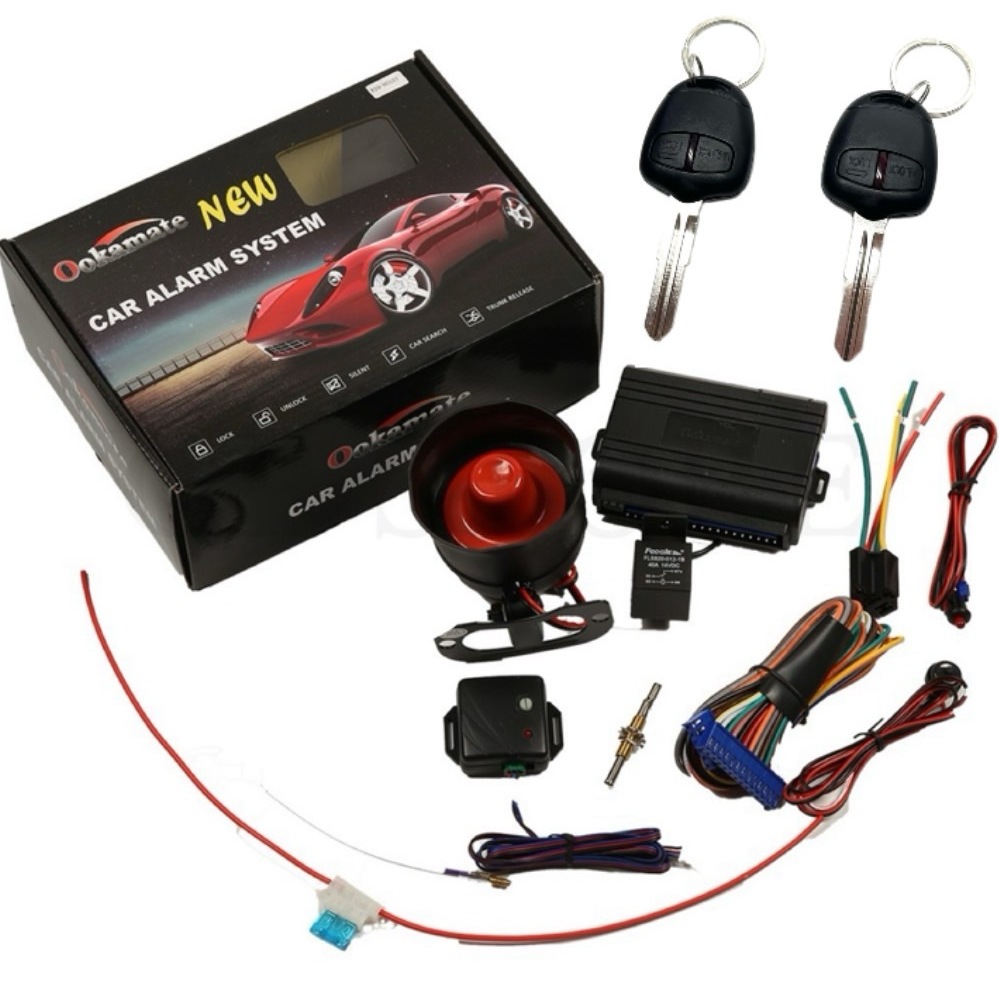 _xenon Car Anti-Theft Remote Key Set Safety System 2 Keys With ...