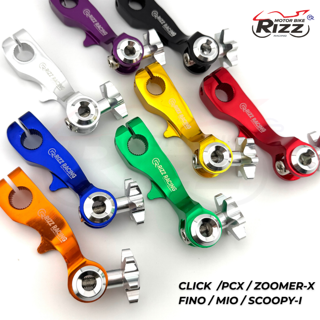 Monkey Hand CLICK PCX ZOOMER-X SCOOPY-i MIO Rear Brake Cnc Work ...