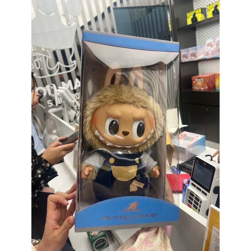 LABUBU Time to Chill-Vinyl Plush Doll ** Unwrapped Thai Shop | Shopee ...