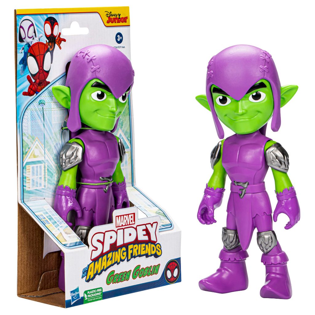 Marvel Spidey and His Amazing Friends Supersized Green Goblin Figure