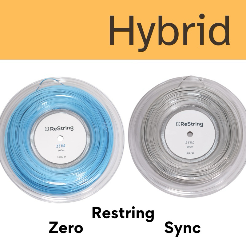 Hybrid Tennis String Restring Zero/Sync (Cut Divider) | Shopee Philippines