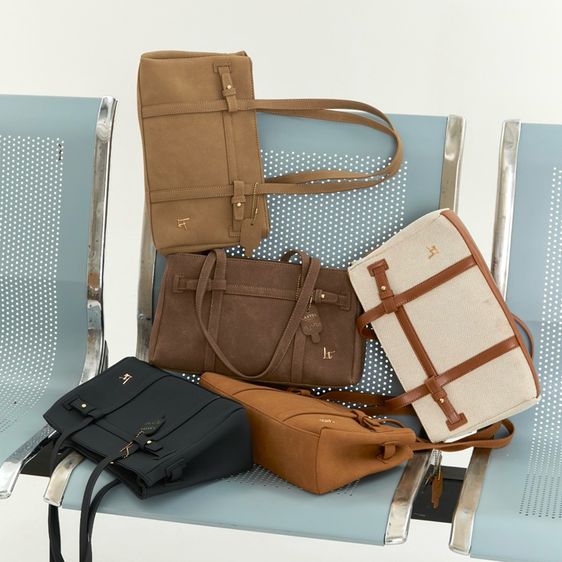 BIG Lastel Cody Shoulder Bag Popular Suede Premium Work | Shopee ...