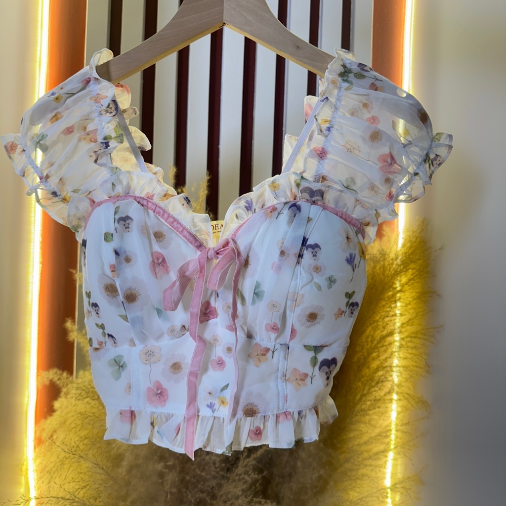 Including A Single Crop Top With Sponge Label Idea. | Shopee Philippines