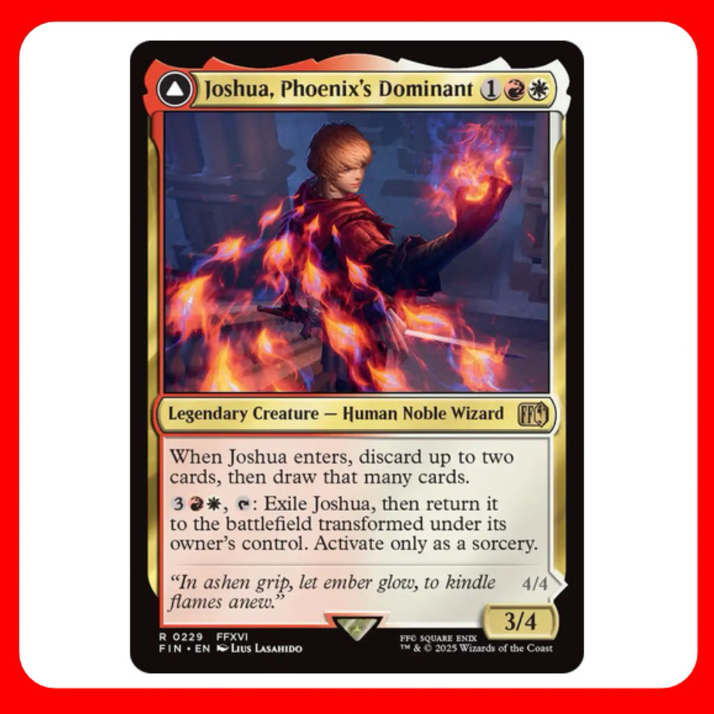MTG] Joshua Phoenix's Dominant [FIN] [MULTI] [RARE] [NORMAL] [ENG] (Magic  Card/Magic the Gathering) [EDH] | Shopee Philippines