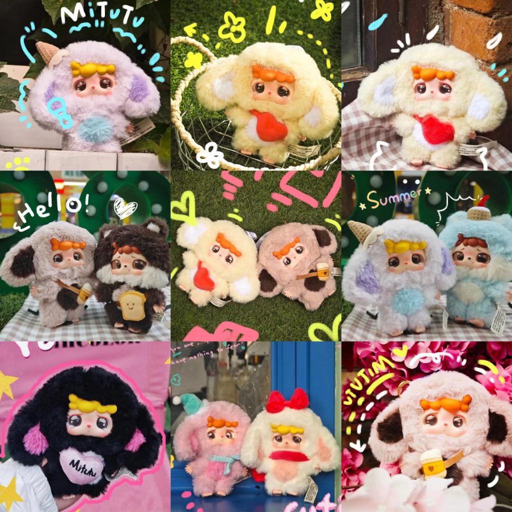 BBt Mitutu Rabbit & Hulala Plush Doll Single Dip ️Use Code | Shopee ...