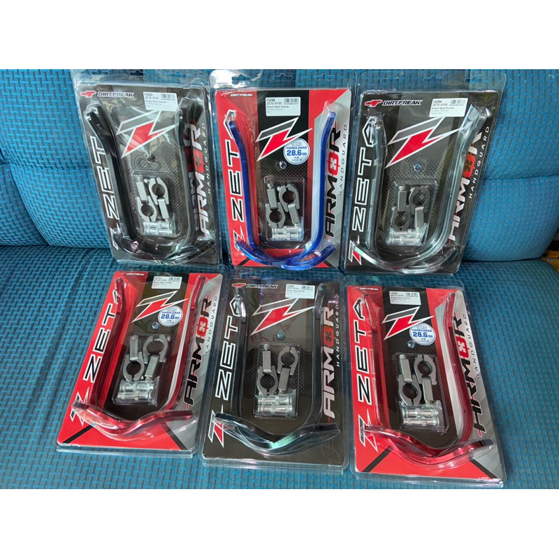 thumbnail image 2 of Zeta Hand Guard Mounts - Medium Side Type Armor For Motorcycle Hand Protection 2 of 5