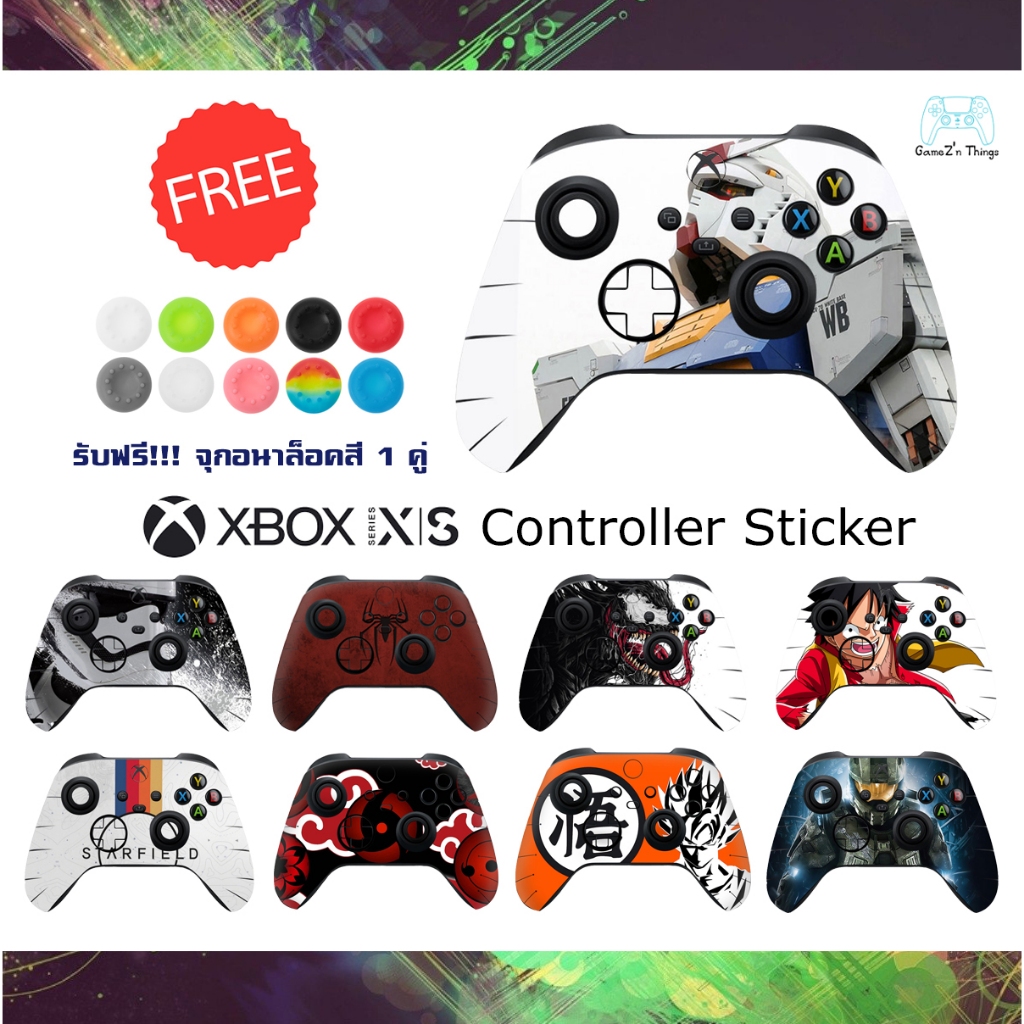 XBOX Series X/S Controller Sticker (Gen 4) Microsoft Gen 4 Joystick ...