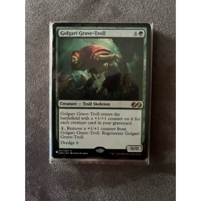 MTG Golgari GraveTroll Green Magic the Gathering EDH Card Mystery