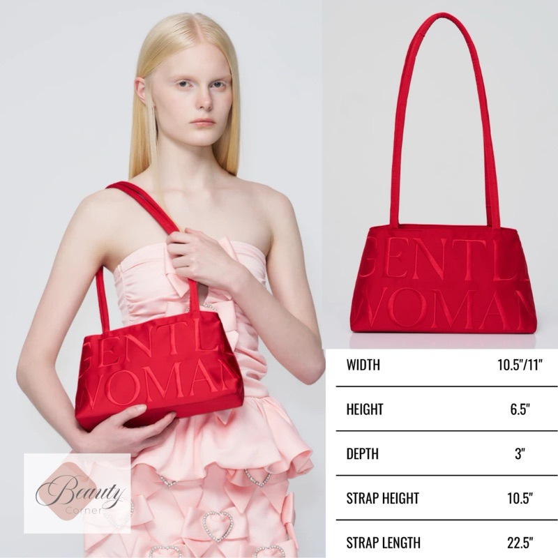 【Gentlewoman】BALLERINA BAG バレリーナバッグ ショルダー กระเป๋าบัลเล่ย์ สะพายไหล่ GENTLE WOMAN รุ่น BALLERINA BAG