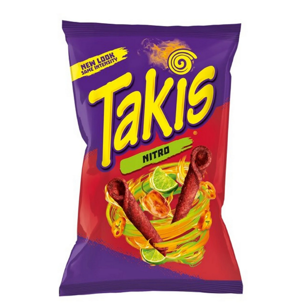 Takis Nitro Habanero & Lime Corn Chips/92.3g/Sour Snacks From USA ...