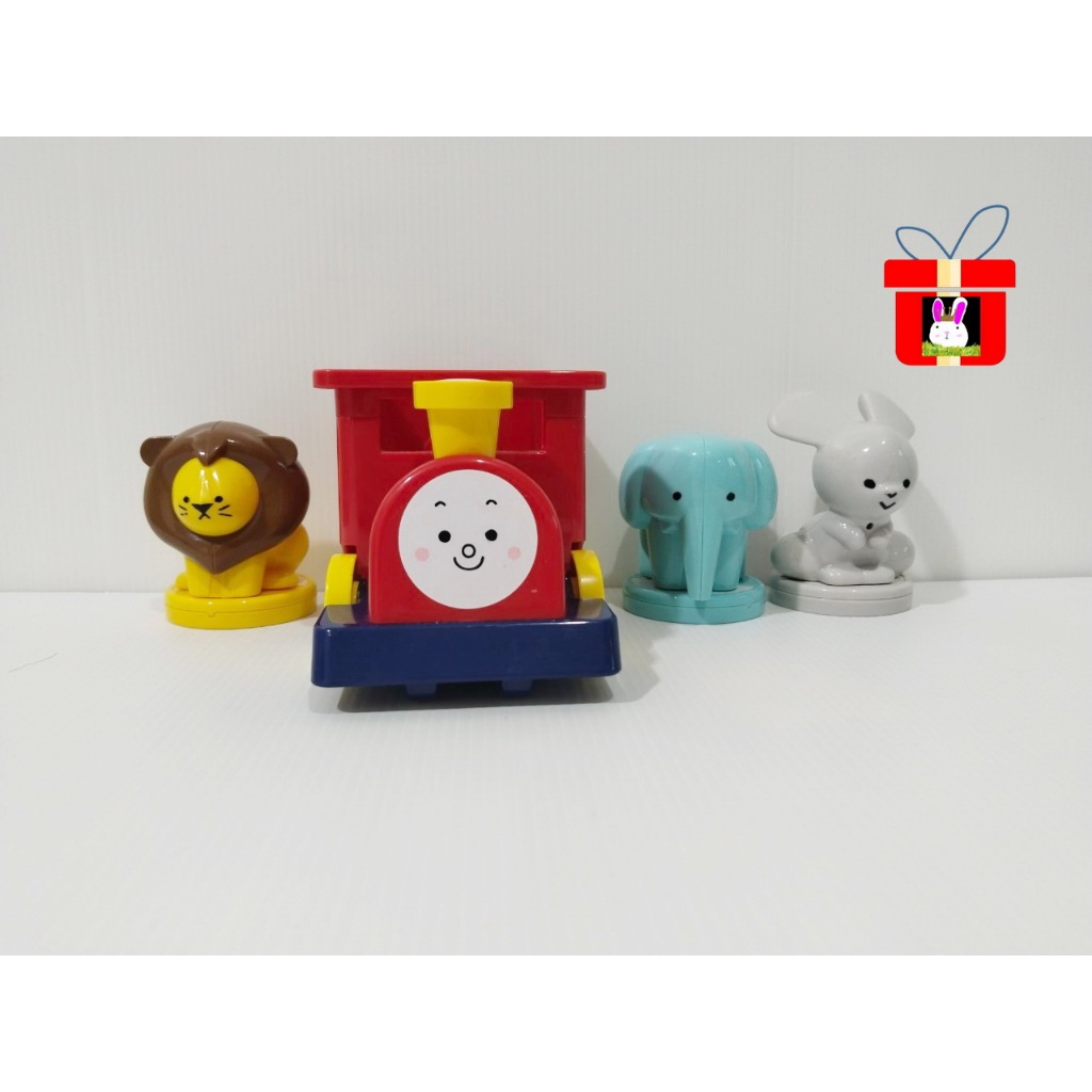 Colorful Toy Train With Animal Enhance Imagination And Development ...