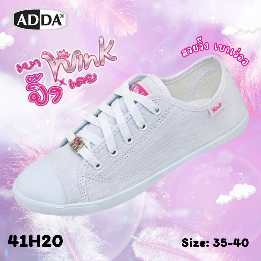 ADDA NEW 2025 Girl's Lace-Up Student Canvas Shoes Beautiful Light Model ...