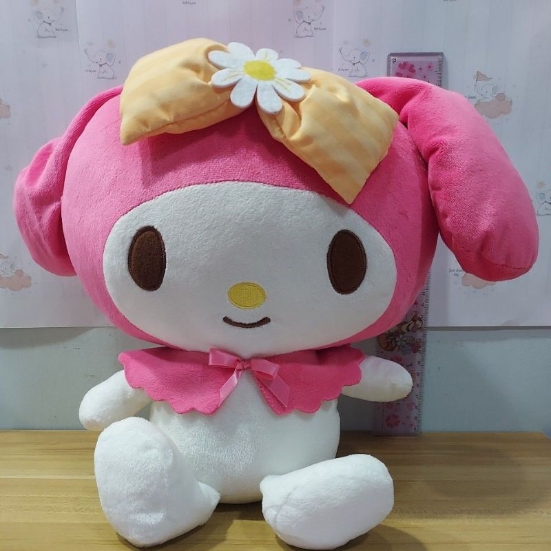 Peluche Sanrio My Melody Birthday - Rose, Lapin FuRyu (neuve)