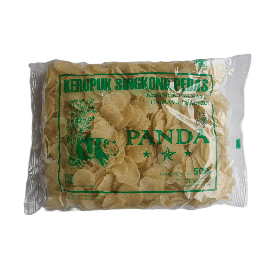 Panda Rice Crackers (Raw) [Crab Flavor] Weight 500 Grams From Indonesia ...