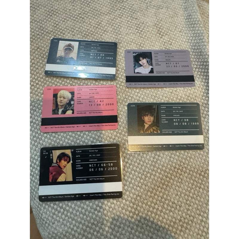 NCT ID Card Golden age Cards | Shopee Philippines