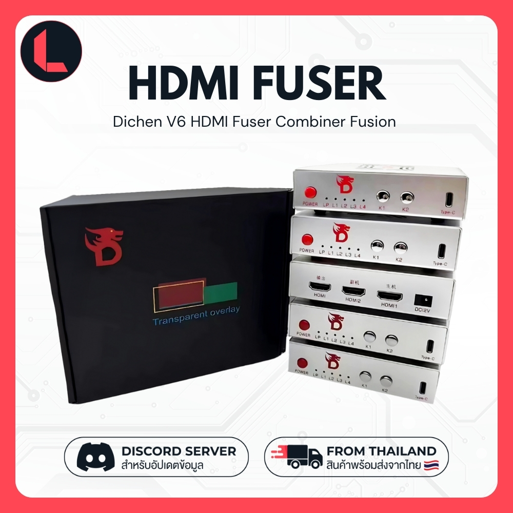 Dichen V6 HDMI Fuser combiner fusion Equipment Including Screenshots ...