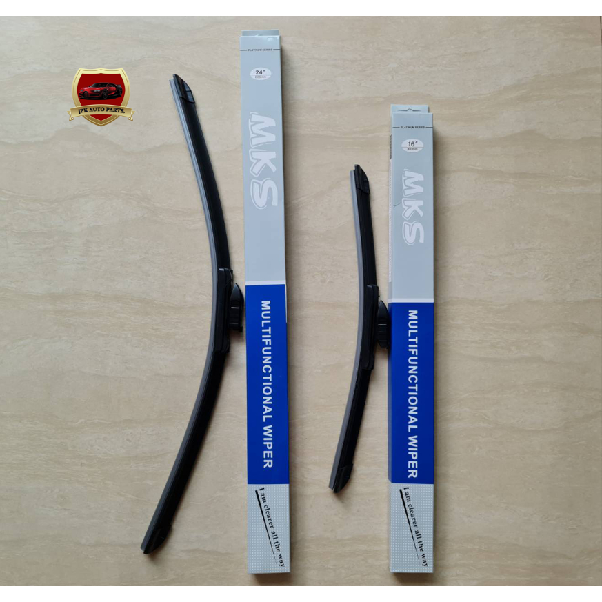 Wiper Blades FORD RANGER EVEREST BT50 PR0 Size 16 "/ 24" Aero Style 100