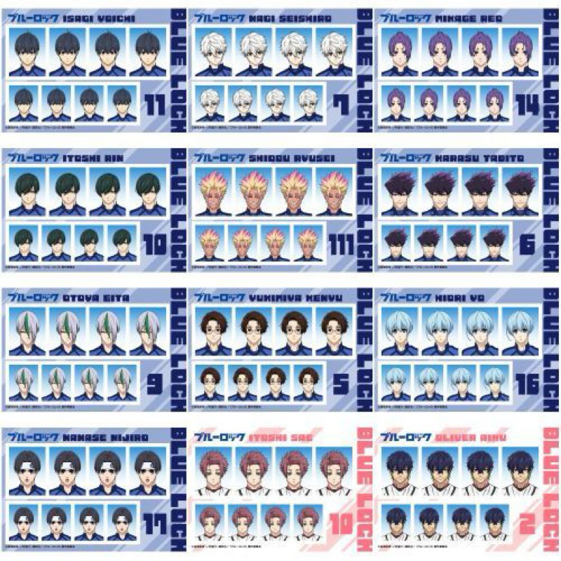 Blue Lock ID Photo v3 Character Identified | Shopee Philippines