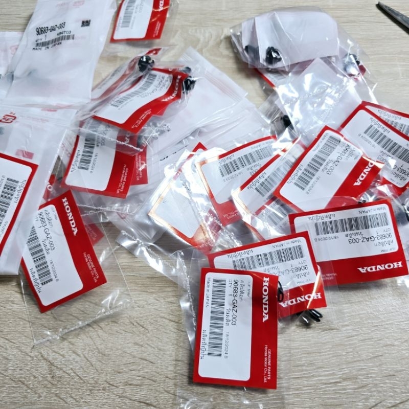 Clip Lock [90683-GAZ-003] Genuine Center/Used For Fixing Parts On The ...