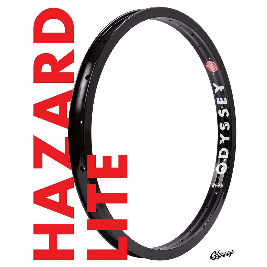 Ruota Anteriore Odyssey Hazard Lite Hard Black &ndash; Nuova, Per BMX/Fixie