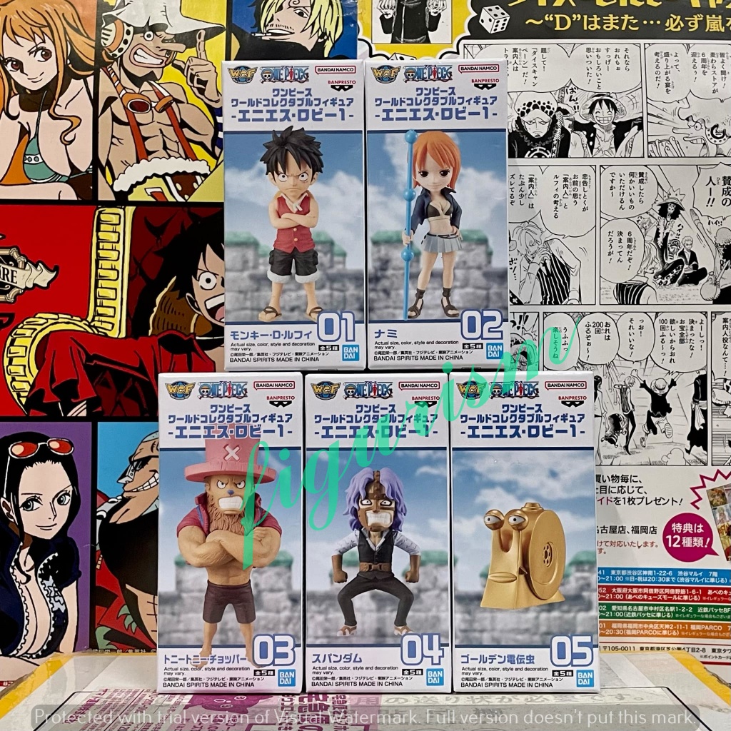 WCF ENIES LOBBY one piece Vol.1 Authentic Japanese Copyright | Shopee ...