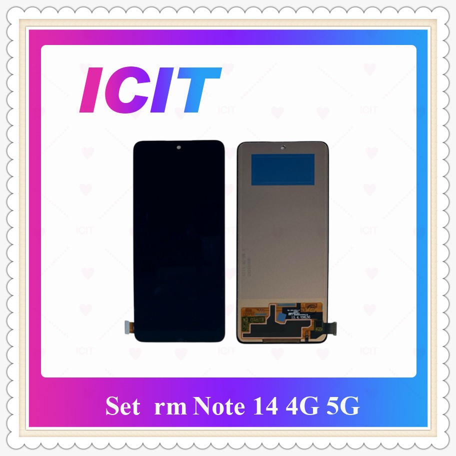 Set RM Note 13 4G 14 4G 14 5G Spare Parts Screen With Full LCD Display ...