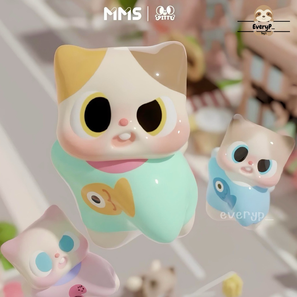 Pitty Cat Bean Random Pack (1pack/5mini) Pitty's Daily Life Mini Beans ...