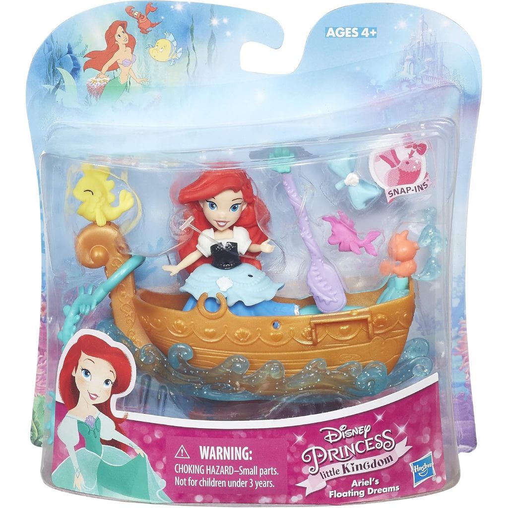 Disney Princess Little Kingdom Ariel's Floating Dreams Boat | Shopee ...