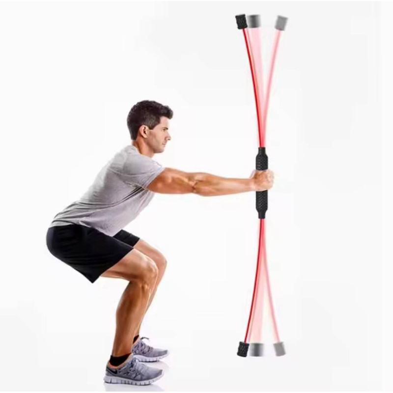 Detachable flex bar Muscle Building Exercise Stick | Shopee Philippines