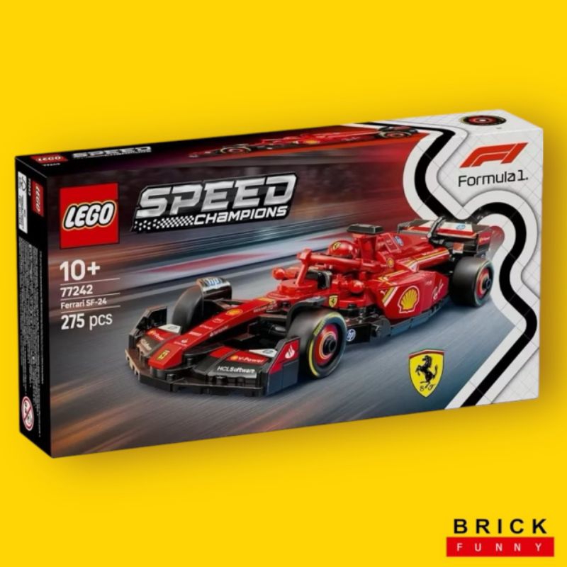 Lego Speed Champion 77242 Ferrari SF-24 F1 Race Car 1 New Product ...