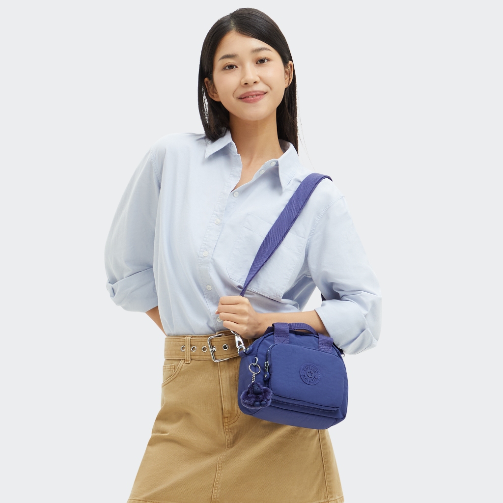 KIPLING Bag DEFEA MINI Model OCEAN BLUE Color | Shopee Philippines