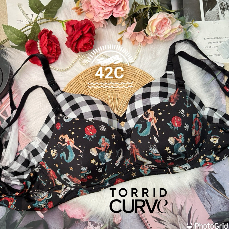 Torrid Curve 42C Very New Medium Bubble Clean Grip | Shopee Philippines