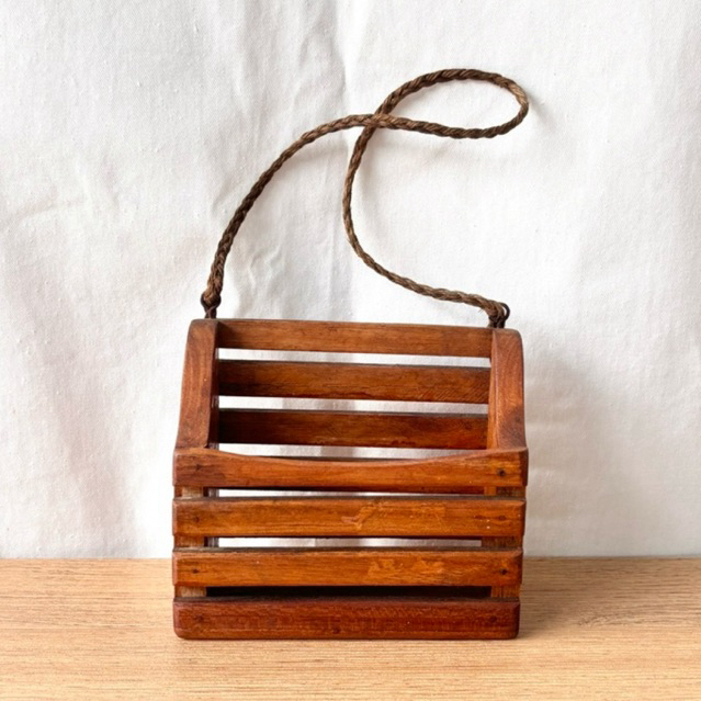Wooden Storage Hanging Rope With Lacquer | Shopee Philippines