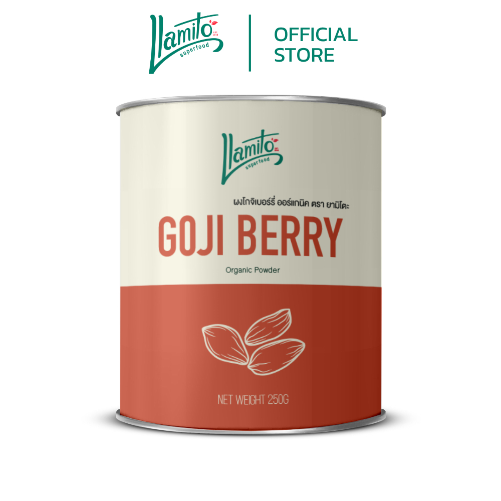 Llamito Organic Goji Berry Powder (Organic Powder) 250g | Shopee ...
