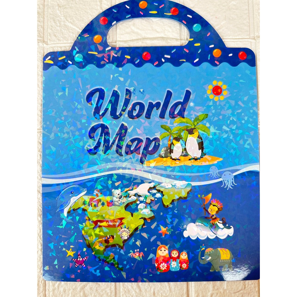 Sticker Copy World Map | Shopee Philippines