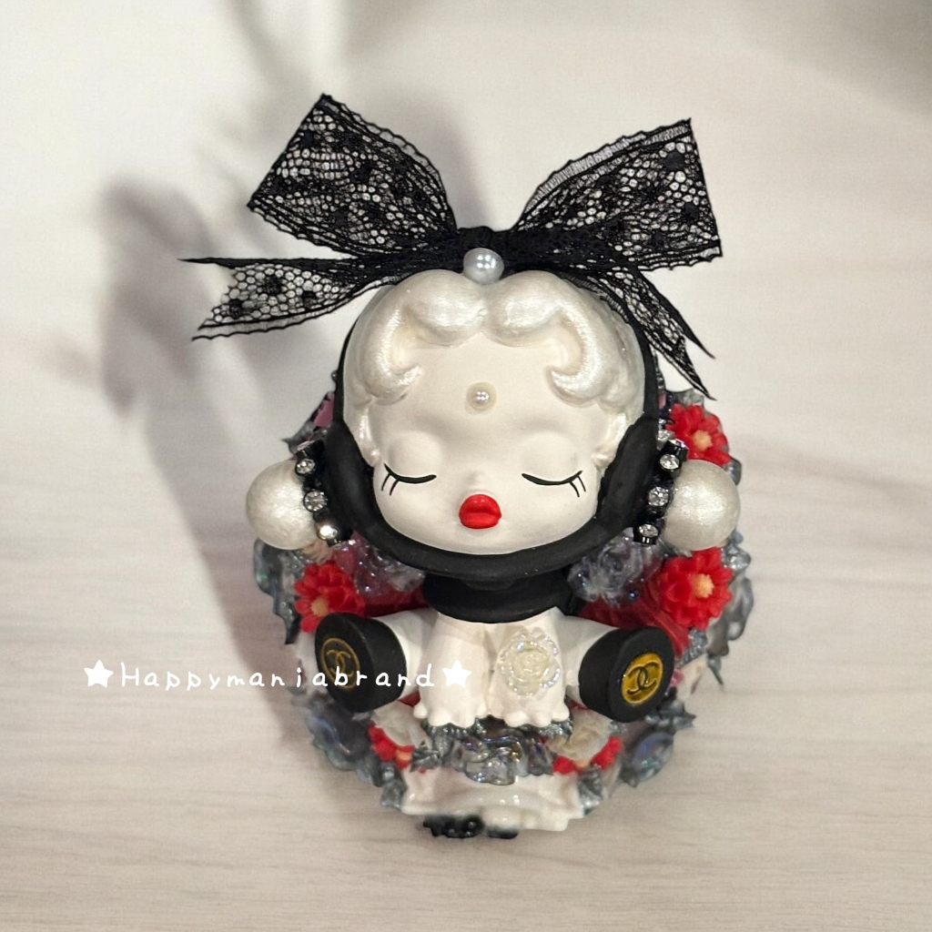 DIY Inhaler Case SP Black Bow Lace Sleeping On A Cute Top In The World ...