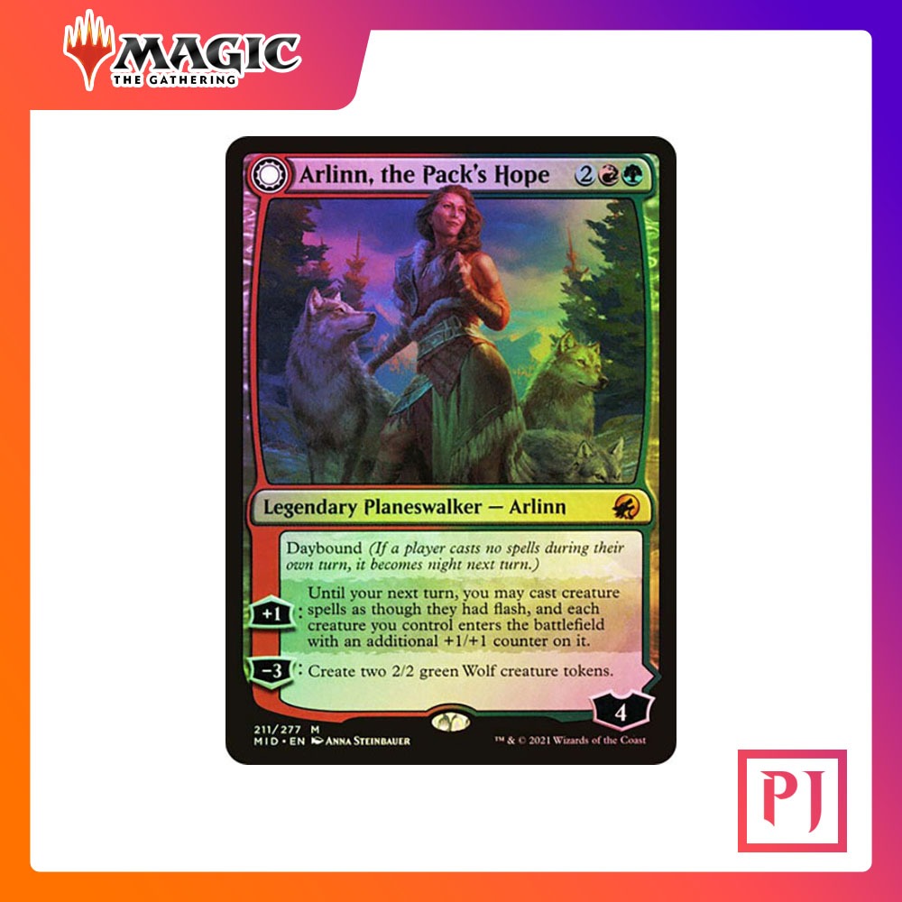 [MTG] Arlinn the Pack's Hope [MID] [MULTI] [MYTHIC] [FOIL] [ENG] (Magic ...