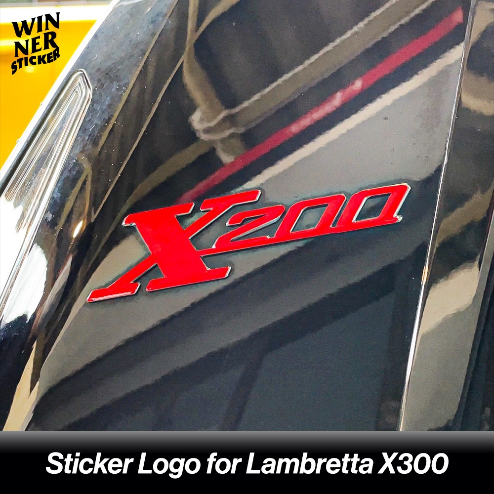 Die-Cut Stickers For Attaching To The Front And Side logo X200 | Shopee ...
