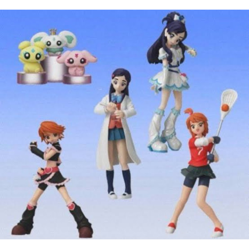 (Authentic/1st Hand/No Cover /) PreCure Pretty Model set 5 type Precue ...