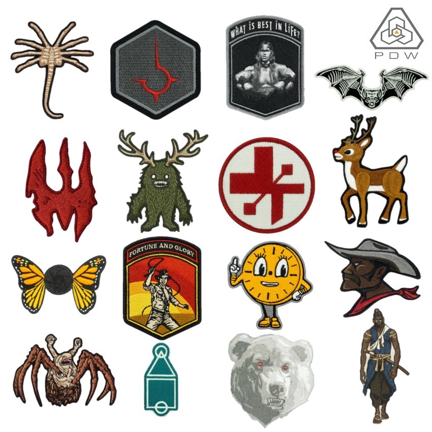 PDW Movie Collection Morale Patch Marking Strip That Represents The ...