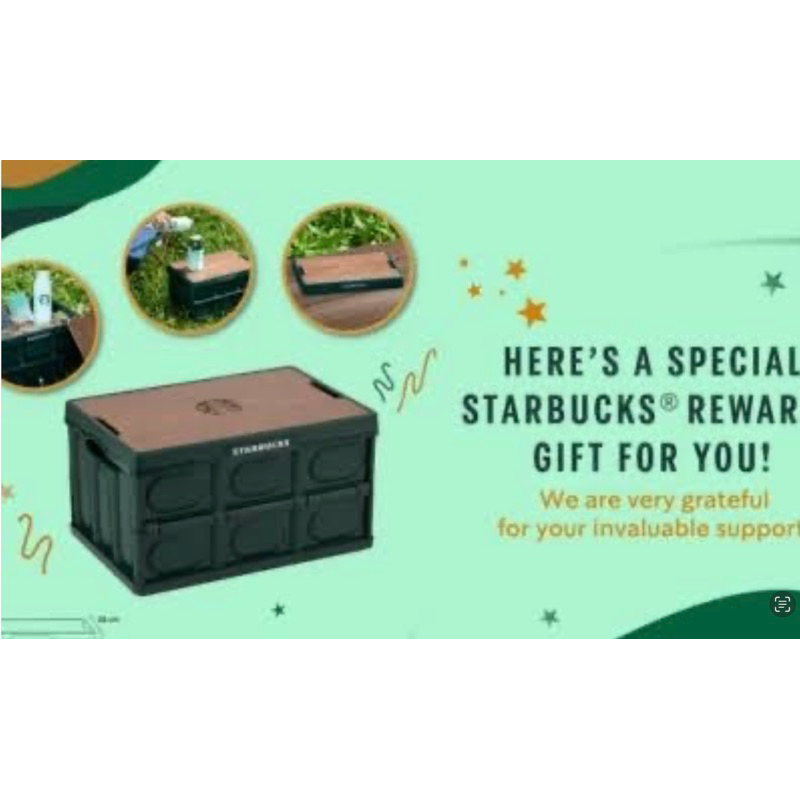 Authentic Starbucks Storage Box As Shown In The Picture/ | Shopee ...